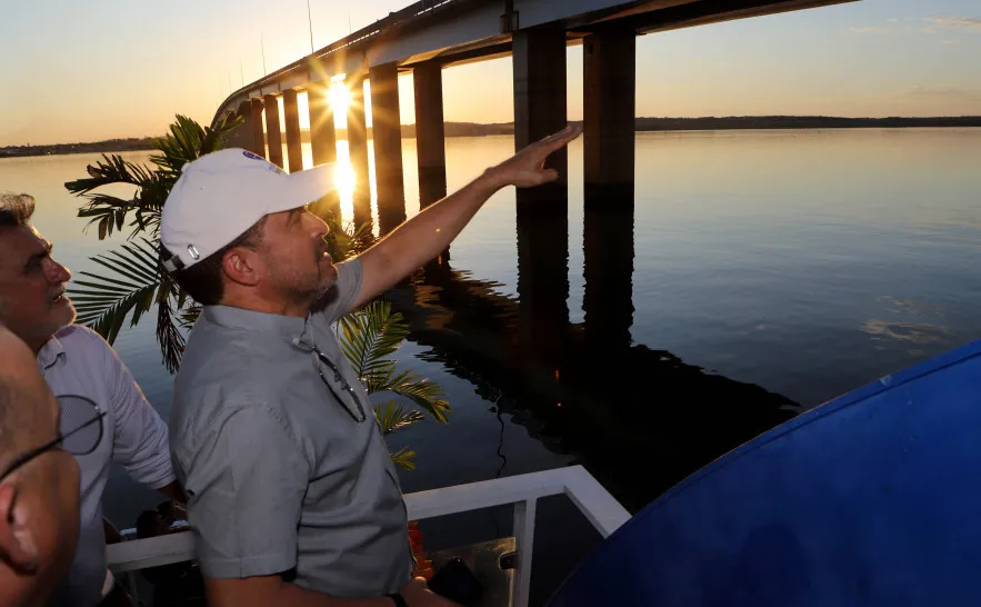 Com investimento de R$ 97 milhões, governador vistoria obras da duplicação da ponte Palmas-Luzimangues