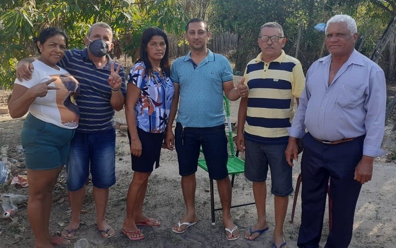 Carrasco Bonito - Eleições 2020, grupo situacionista recebe apoio de professora no povoado vinte mil