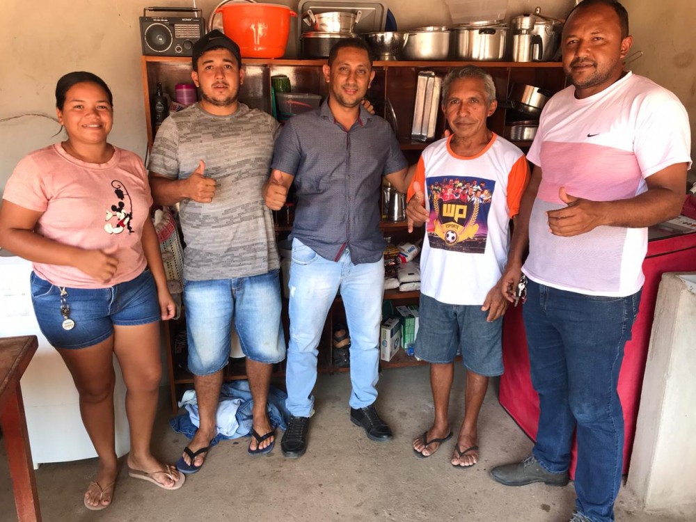 Dimas e família declaram apoio a candidatura de Nego em Carrasco Bonito