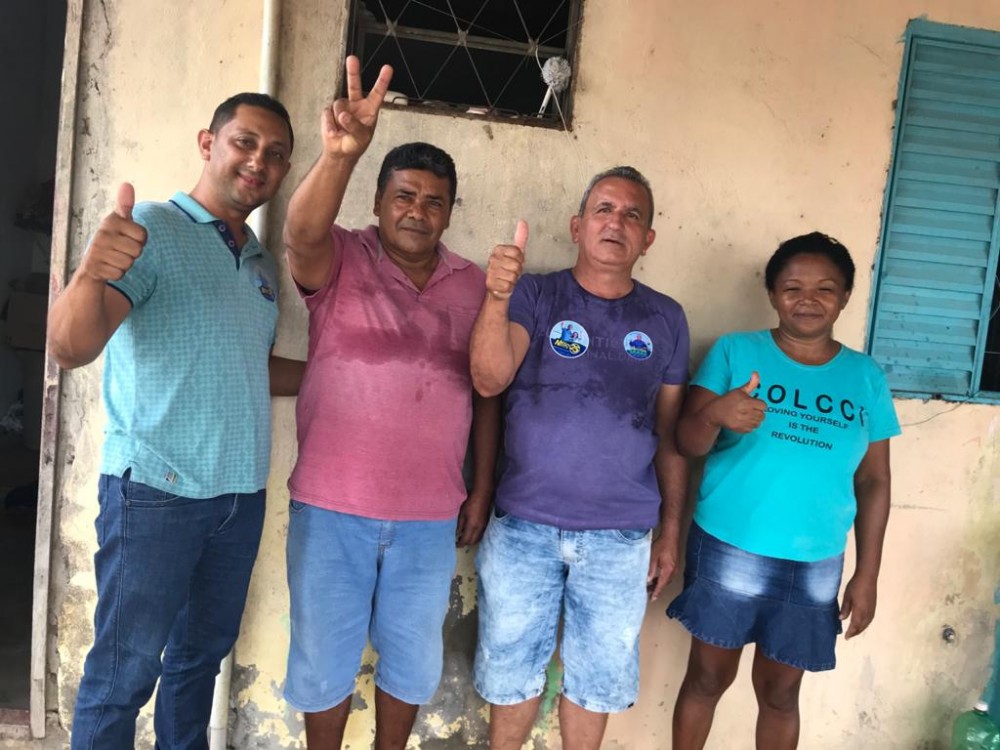 Bençoi e família declaram apoio a Nego do Foguim