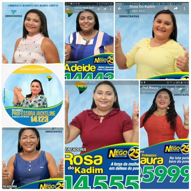 Carrasco Bonito- Campanha das sete mulheres