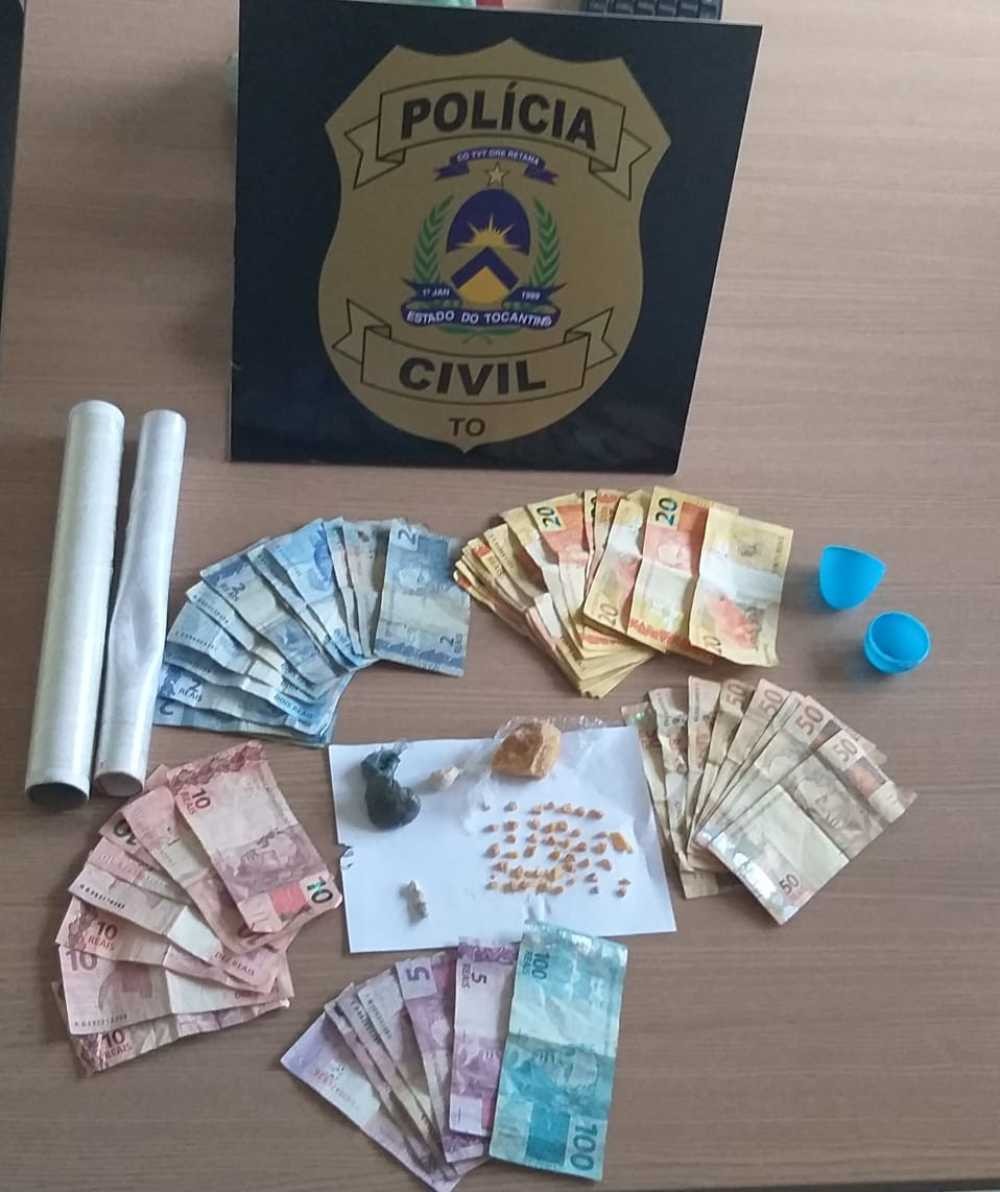 Polícia prende homem que usava dinheiro do auxílio emergencial para comprar e revender drogas