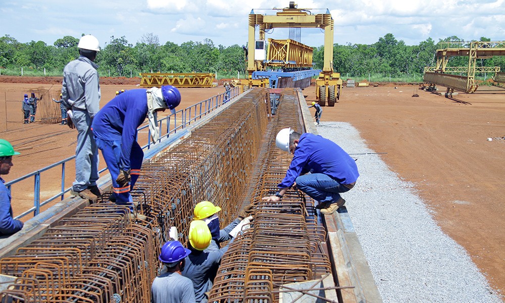 Governo do Tocantins inicia produção de vigas da nova ponte de Porto Nacional