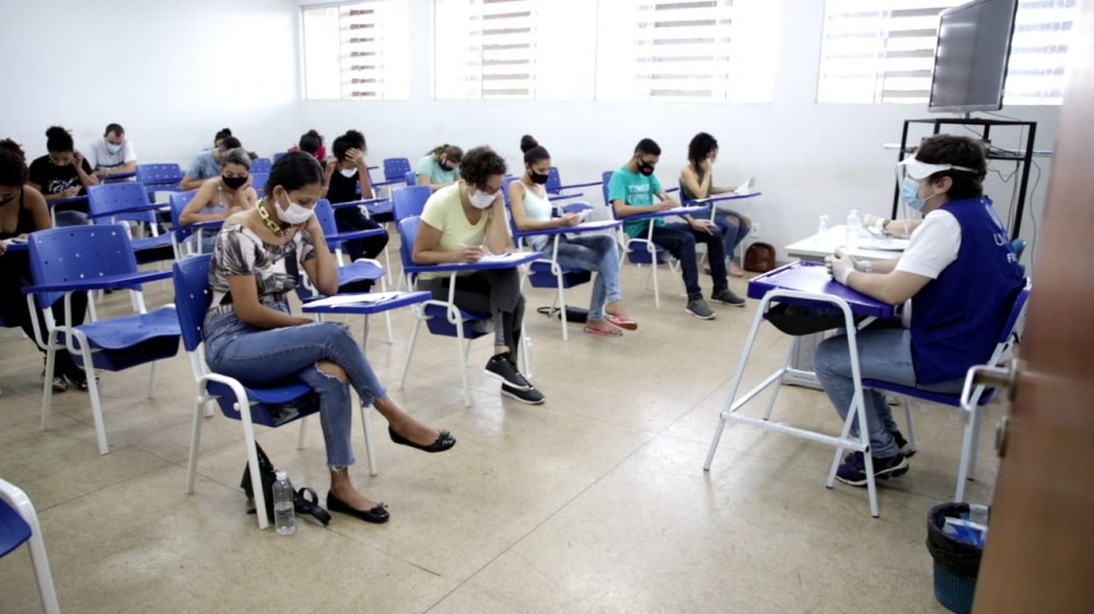 Com rigoroso protocolo de segurança em saúde, Vestibular Unitins 2021/1 registra menor abstenção histórica