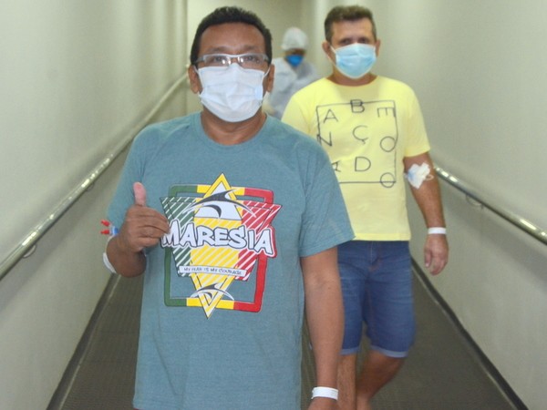 Hospital Estadual de Combate à Covid-19 concede alta a pacientes oriundos de Manaus