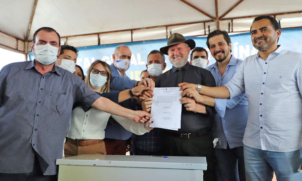 Governador Carlesse projeta entregar primeira etapa do Hospital Geral de Araguaína em 15 meses