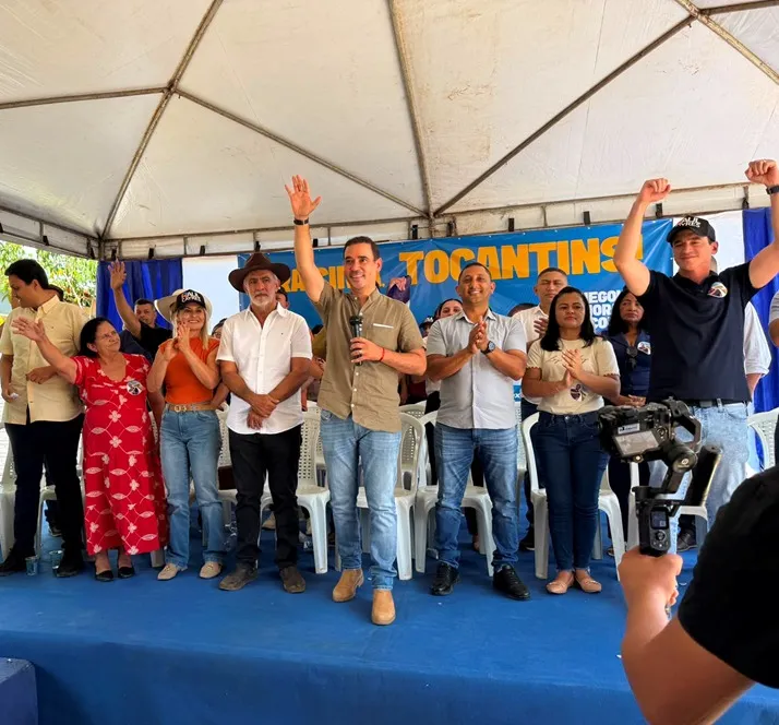 CARRASCO BONITO: Em pré-campanha ao Governo do Tocantins, Vicentinho Júnior (PSDB) defende construção de um novo projeto para o Estado