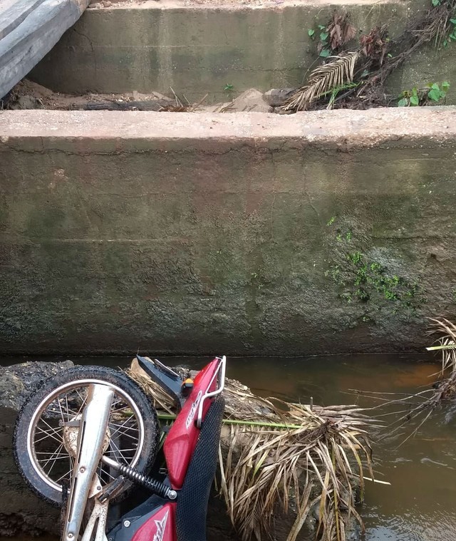 Após cair de ponte danificada por chuva em povoado motociclista morre em Axixá
