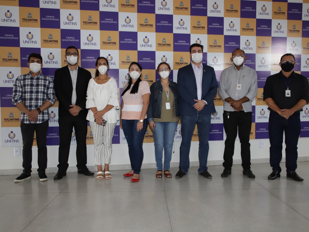 Comissão do Conselho Estadual de Saúde faz avaliação do Câmpus Augustinópolis para validar curso de Medicina da Unitins