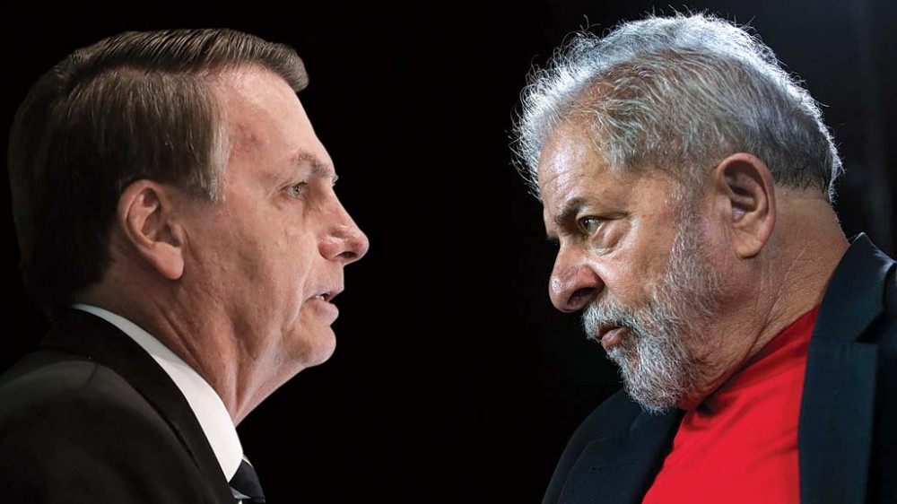 Lula lidera corrida eleitoral de 2022 e marca 55% contra 32% de Bolsonaro no 2º turno