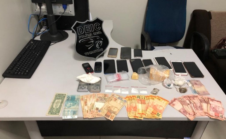Polícia Civil deflagra operação Loki e prende várias pessoas envolvidas com o tráfico de drogas em Gurupi