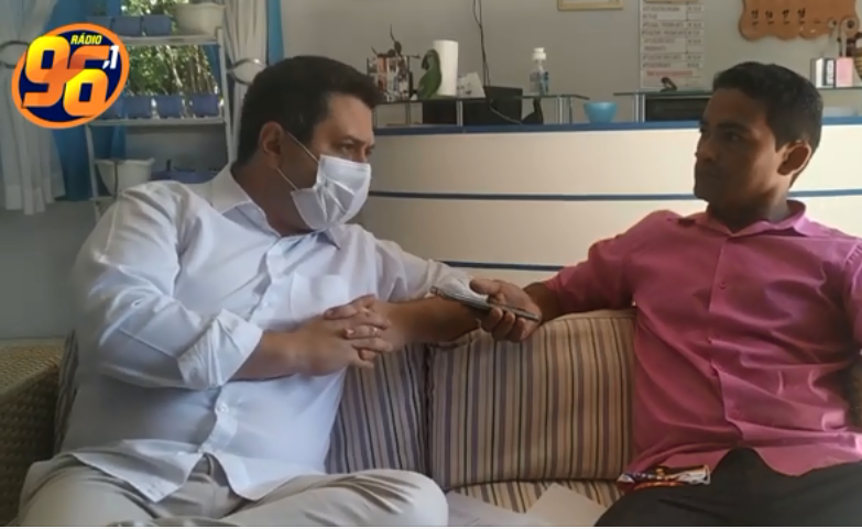 EM ENTREVISTA Á RADIO 96 DE AUGUSTINOPOLIS THIAGO DIMAS FALA DE RECURSOS ENVIADOS PARA AUGUSTINOPOLIS