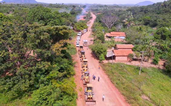Governo do Tocantins inicia, no Bico do Papagaio, um mutirão para manutenção de rodovias estaduais