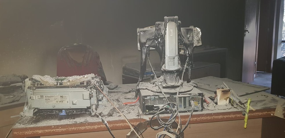 Incêndio em secretaria destrói documentos na Companhia Imobiliária do Tocantins