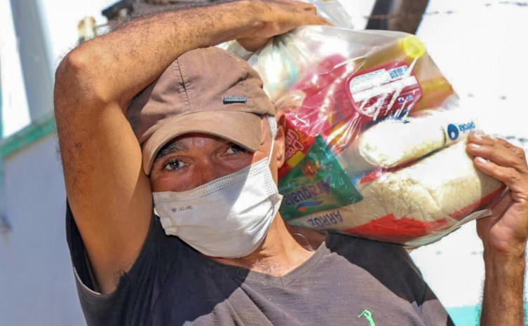 Entidades do Bico do papagaio são atendidas com 15 toneladas de alimentos do Governo do Tocantins