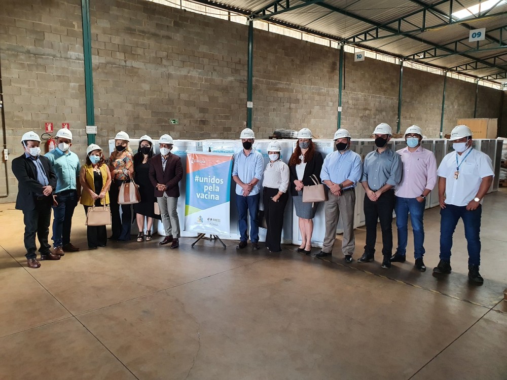 Energisa doa 60 refrigeradores para conservação de vacinas contra a Covid-19