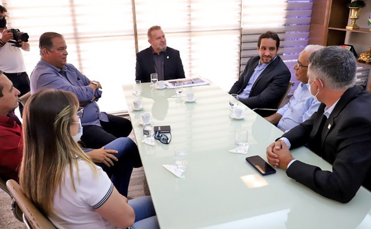 Em reunião com presidente da Codevasf, Governador Carlesse articula mais recursos para projetos de irrigação no Tocantins