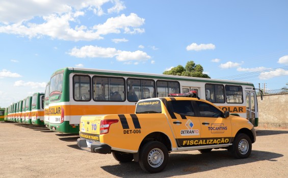 DETRAN/TO realiza vistoria na frota de transporte escolar nos 139 município do Tocantins