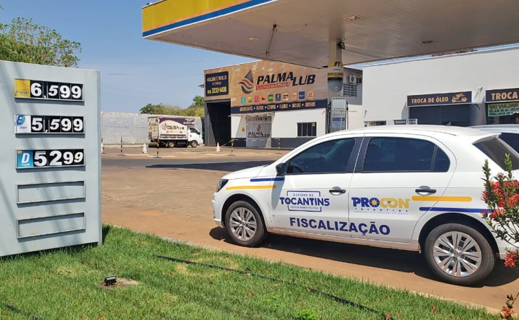 Procon Tocantins autua postos de combustíveis em Araguaína e Palmas por aumento sem justificativa