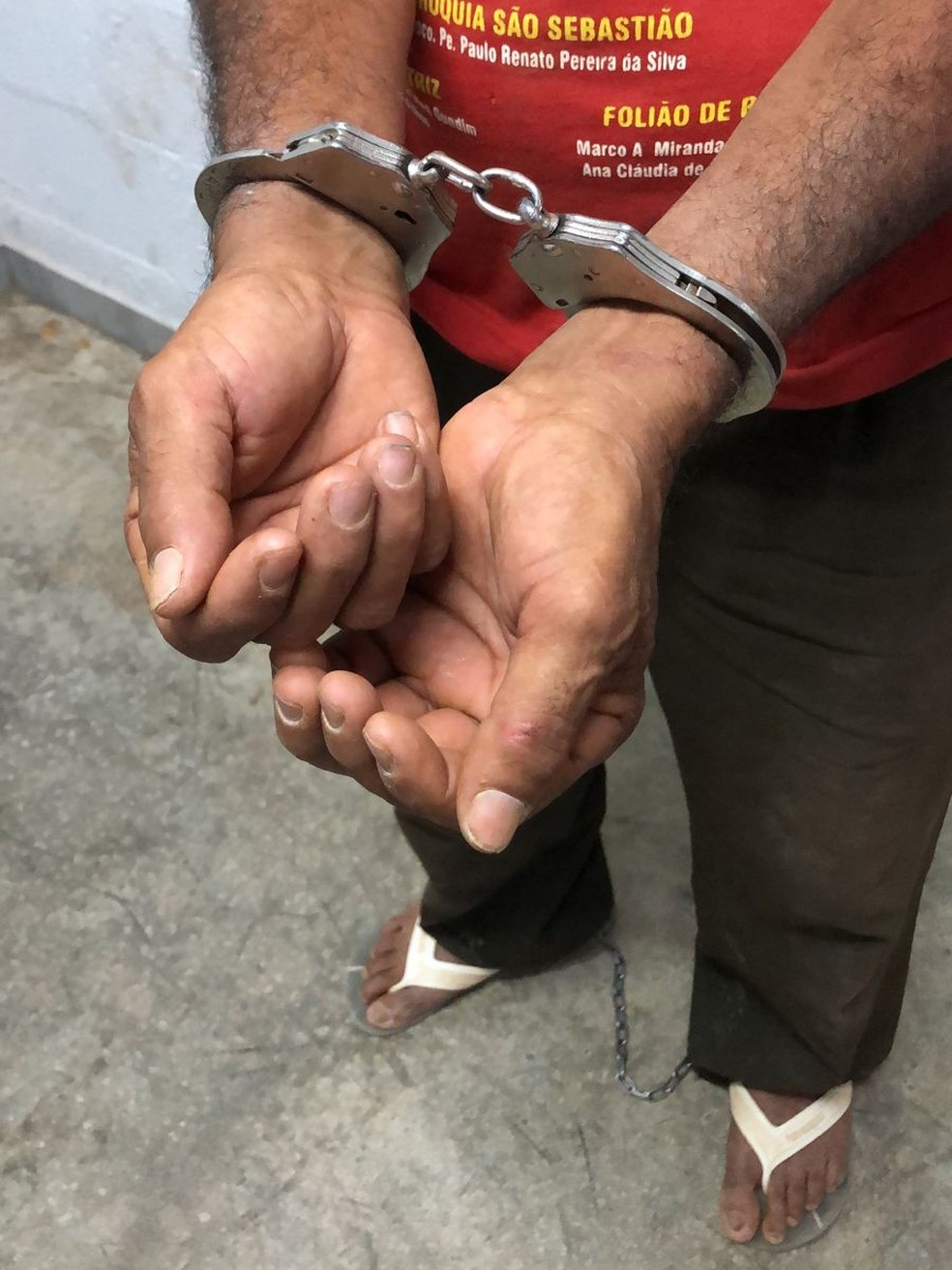 Vizinho é preso suspeito de estuprar criança de três anos no Tocantins