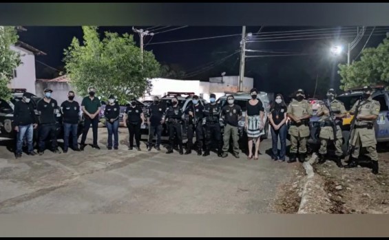 Forças policiais realizam operação integrada em Natividade e Conceição do Tocantins; um homem é preso em flagrante por tráfico de drogas