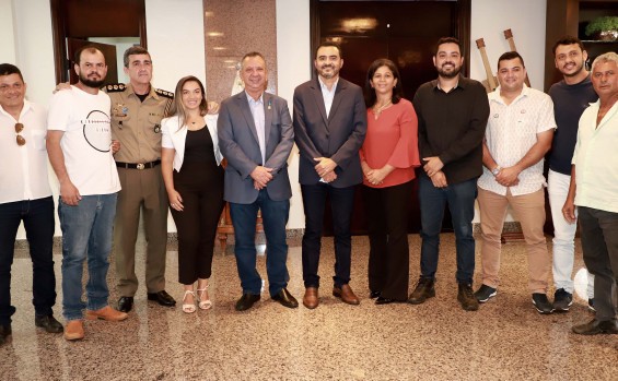 Governador Wanderlei recebe vereadores de Presidente Kennedy para tratar sobre revitalização de trecho da TO-239