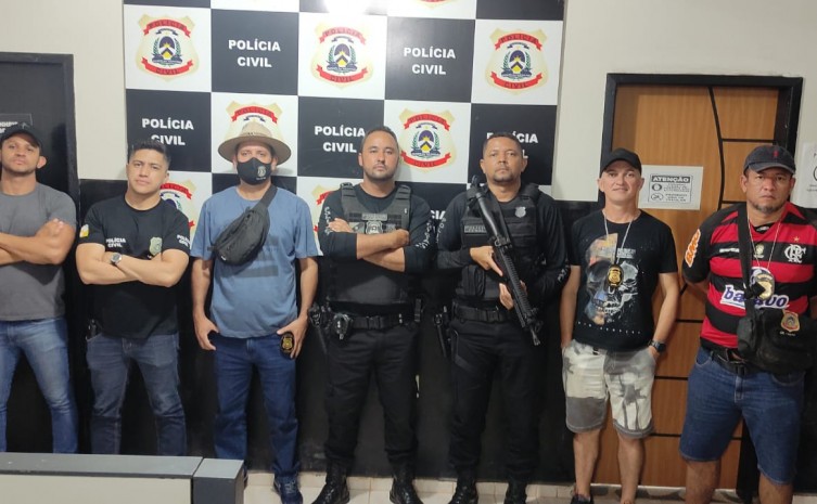 Homem investigado pela prática de homicídio qualificado é preso pela Polícia Civil