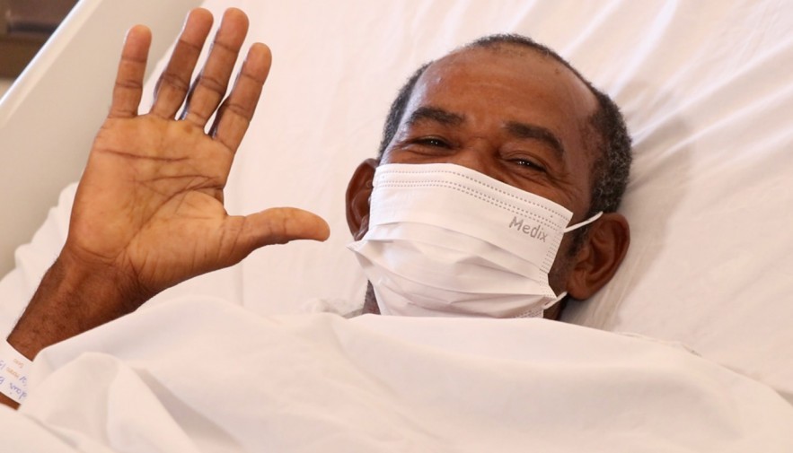 Pacientes que aguardavam por cirurgias eletivas comemoram a realização dos procedimentos na rede pública estadual do Tocantins