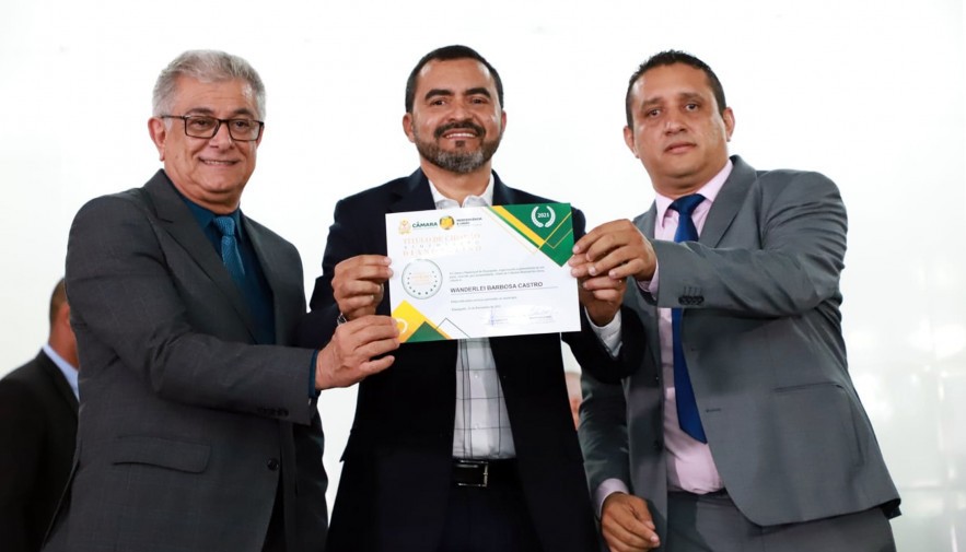 Governador Wanderlei Barbosa recebe título de Cidadão Dianopolino e reforça compromisso com a saúde e o turismo da região sudeste