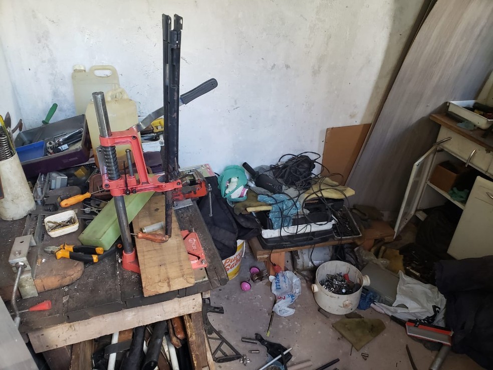 Fábrica clandestina de armas é encontrada pela Policia em Imperatriz