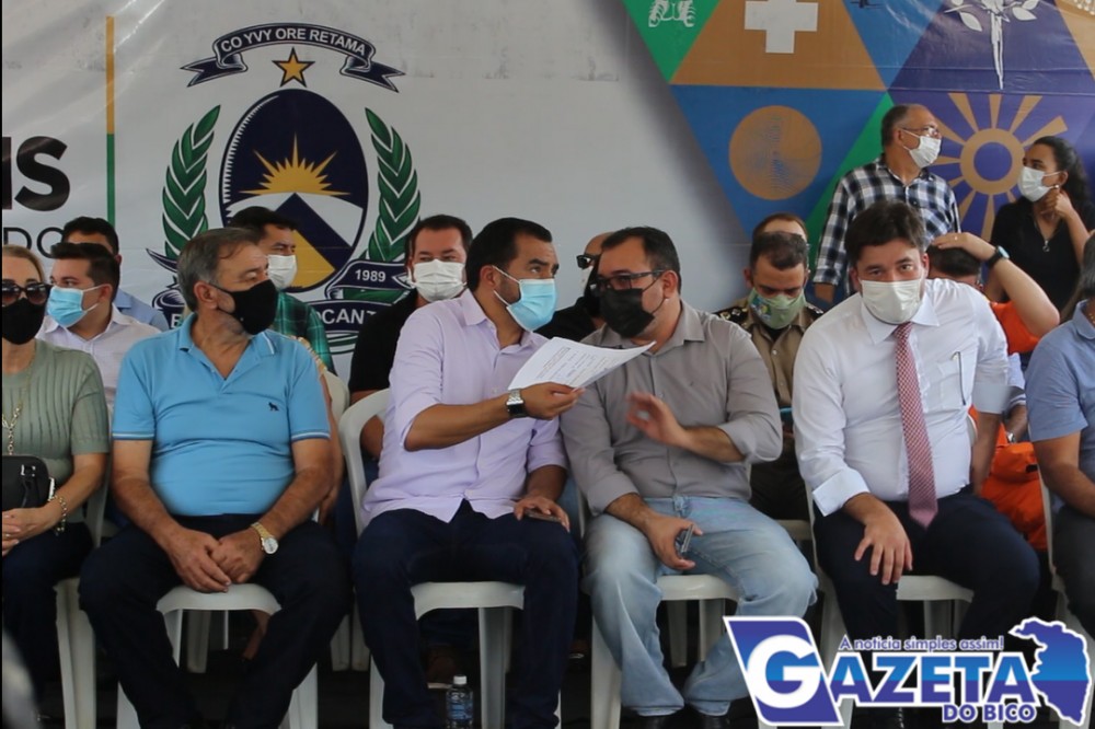 AUGUSTINOPOLIS – Governador Wanderlei Barbosa participa de inaugurações e fala de ações e projetos na região do Bico