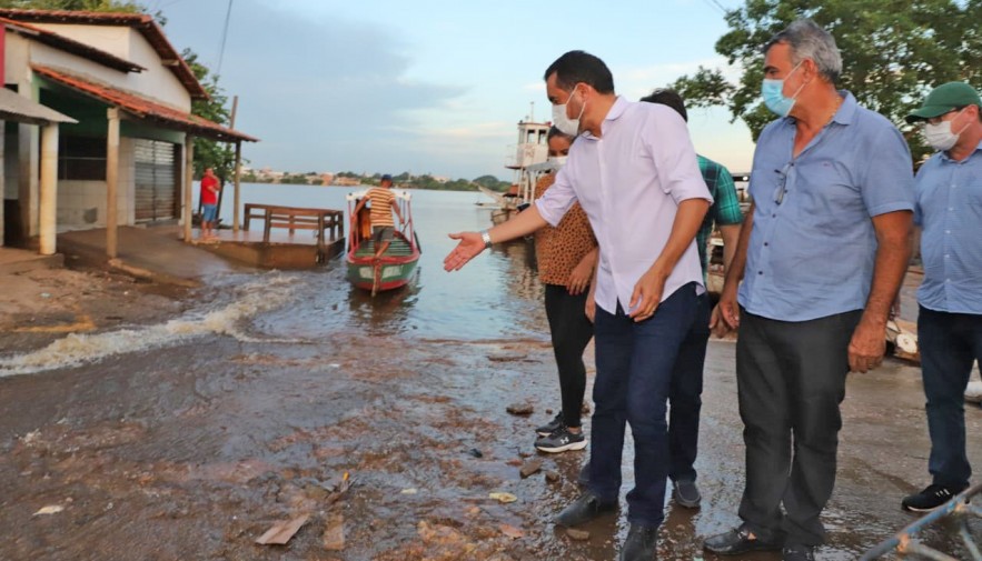Governador Wanderlei Barbosa visita comunidades impactadas pelas enchentes