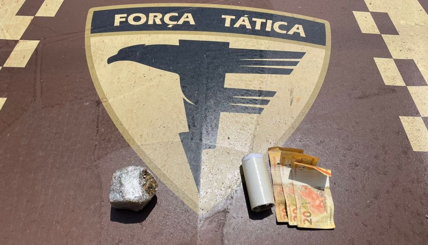 Em Araguatins, operação conjunta da PM e PC prende homem acusado de envolvimento com o tráfico de drogas