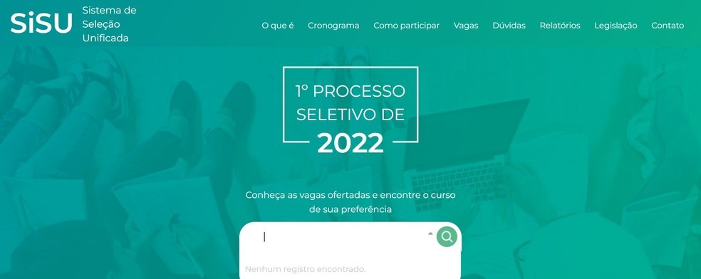 Sisu 2022 abre inscrições nesta terça: veja quantidade de vagas nas universidades públicas do TO