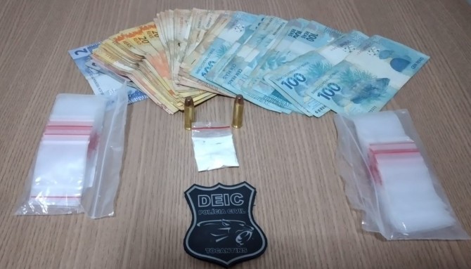 Polícia Civil do Tocantins prende foragido do Maranhão acusado de tráfico de drogas