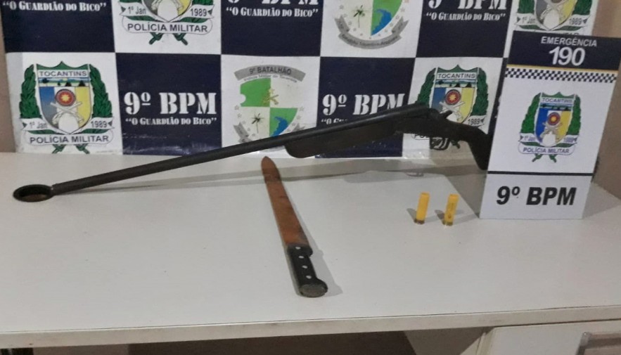 Polícia Militar prende homem por posse irregular de arma de fogo em Praia Norte