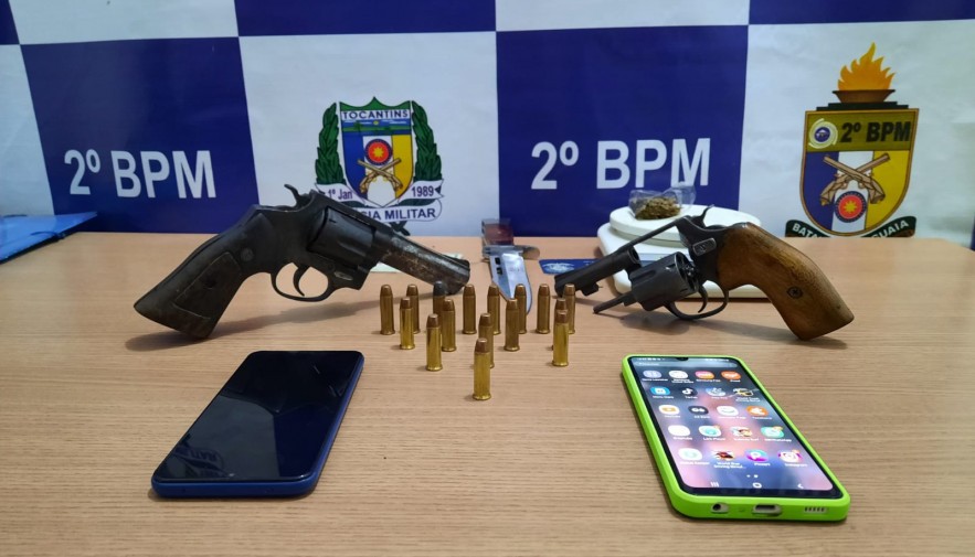 PM frustra ação de sequestro e prende homens por prática de organização criminosa em Araguaína