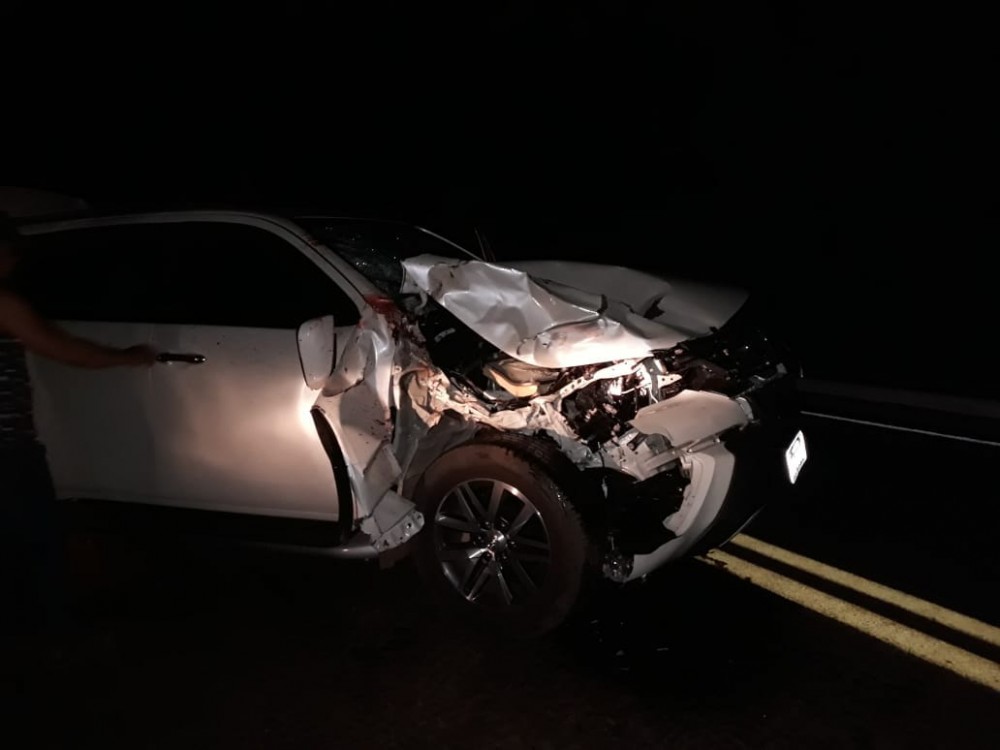 Acidente próximo a Augustinópolis com empresario