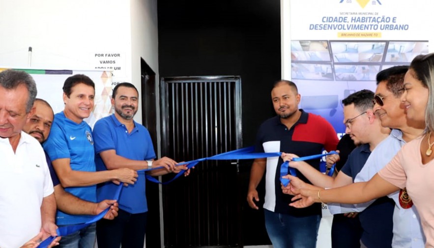Governador Wanderlei Barbosa inaugura Núcleo de Identificação em Brejinho de Nazaré e anuncia R$ 2 milhões para pavimentação do município