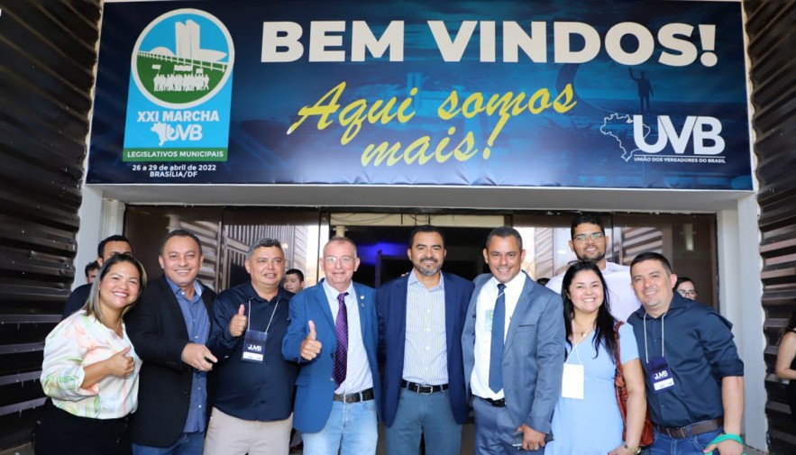 Governo do Tocantins participa da 21ª Marcha dos Legislativos da União dos Vereadores do Brasil
