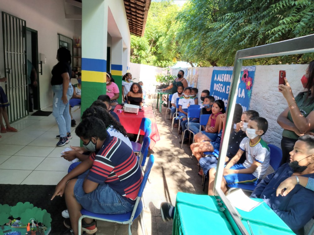 Escola municipal de Augustinópolis apresenta Projeto sustentabilidade com o tema: eu cuido, você cuida e nós sobreviveremos