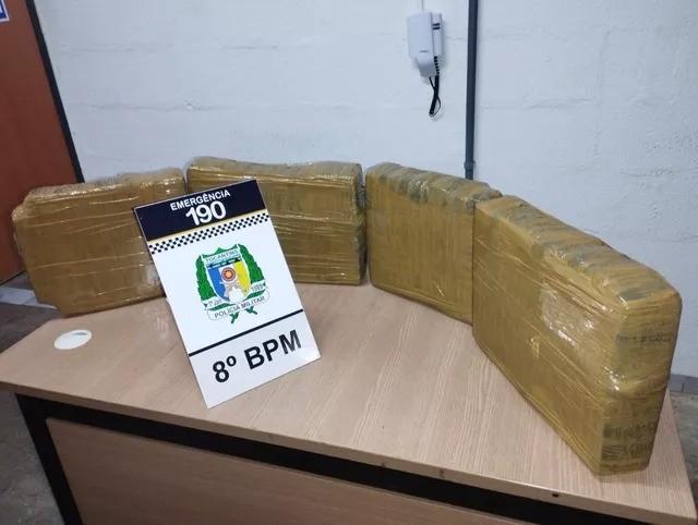 Grávida que viajava com 22 kg de maconha na bagagem é presa em Paraíso do Tocantins