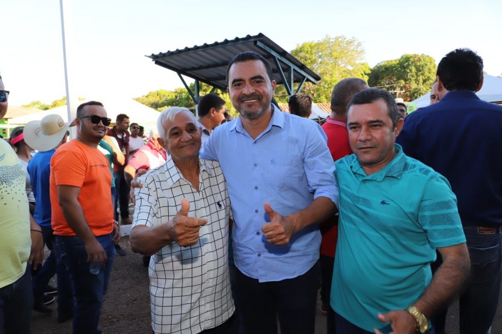 Governador Wanderlei Barbosa participa da maior manifestação religiosa do Tocantins, Romaria do Senhor do Bonfim