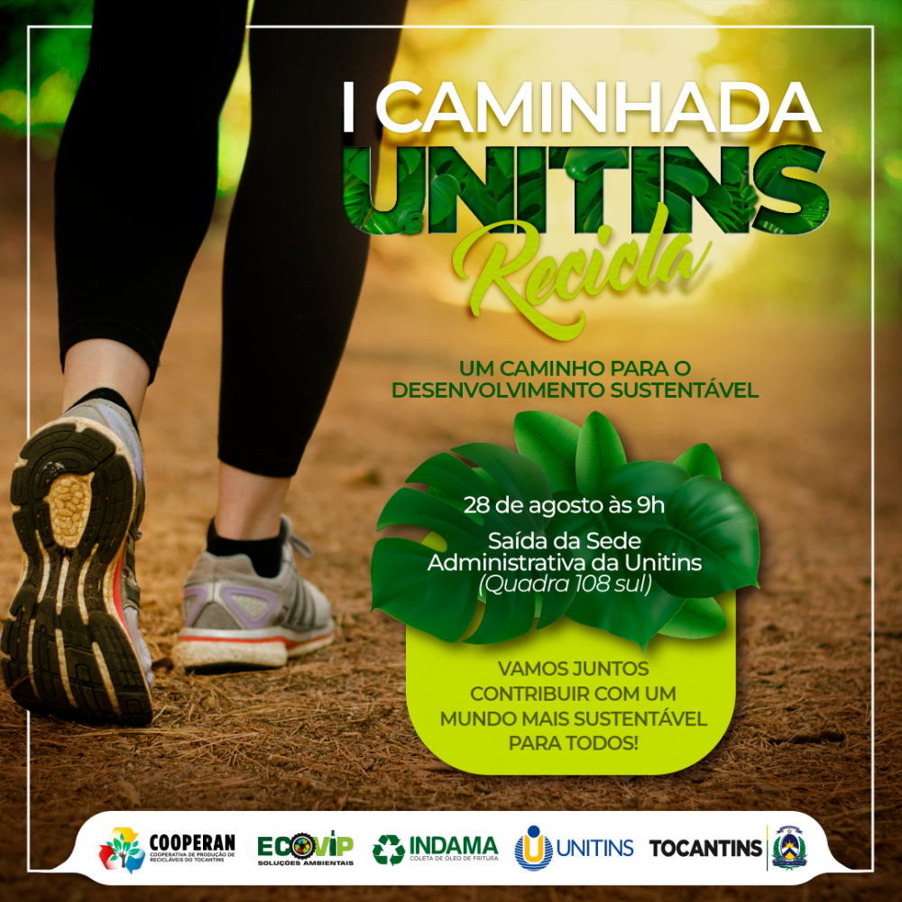 Unitins realiza caminhada para conscientização ambiental