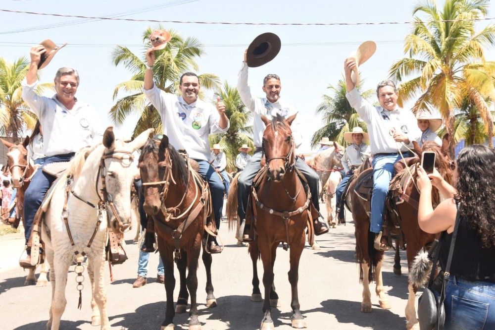 Em Colinas e Brasilândia, Governador Wanderlei Barbosa participa de festividades culturais e exalta eventos: 