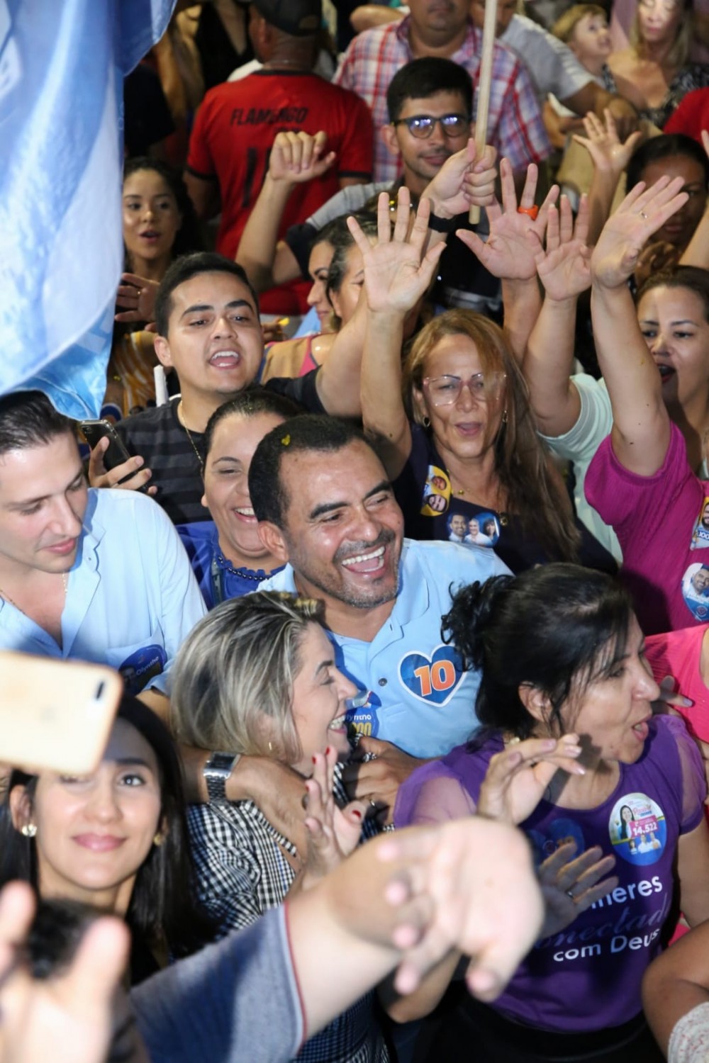 Durante comício histórico em Guaraí, Wanderlei Barbosa destaca execução das obras do primeiro Distrito Agroindustrial do municipío