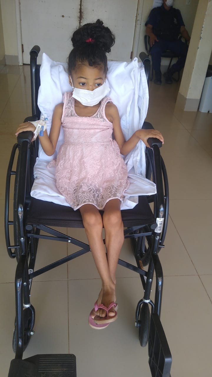 CARRASCO BONITO – População se mobiliza em redes sociais para ajudar criança de 04 anos com tuberculose e outras complicações