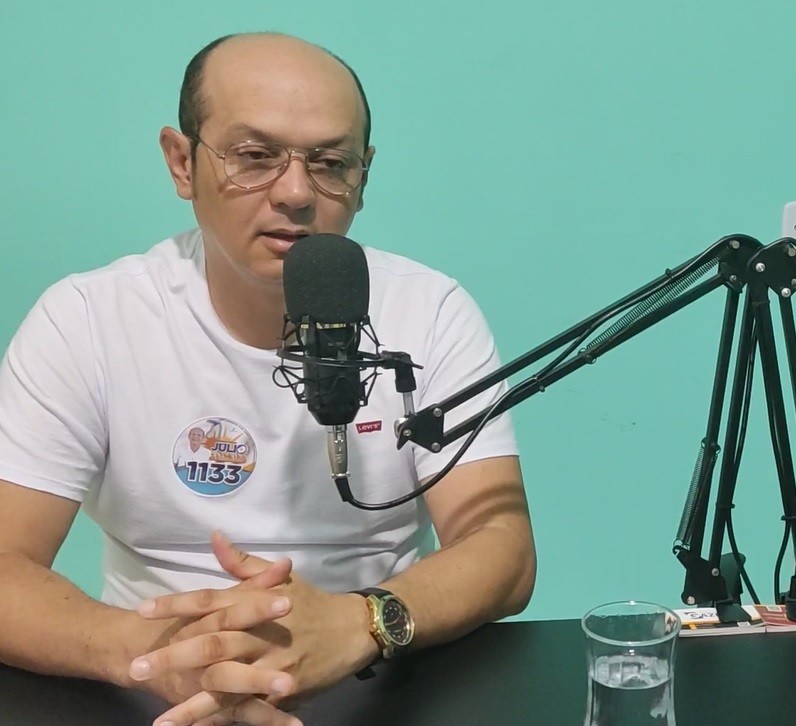 EM ENTREVISTA NA RÁDIO 96 FM E CANAL GAZETA DO BICO, JULIO OLIVEIRA FALA DE PROJETOS PARA O BICO, SE ELEITO DEPUTADO FEDERAL