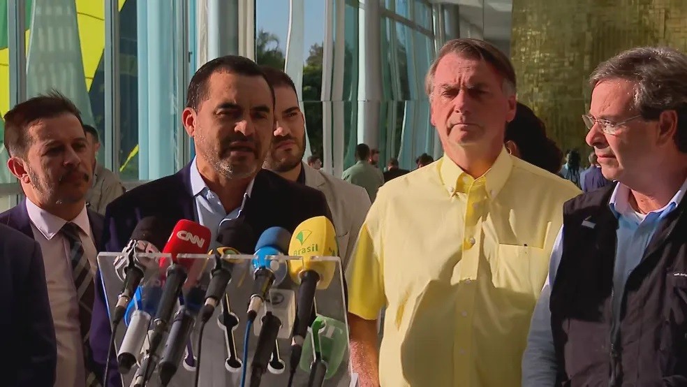 Governador Wanderlei Barbosa se encontra com Bolsonaro em Brasília