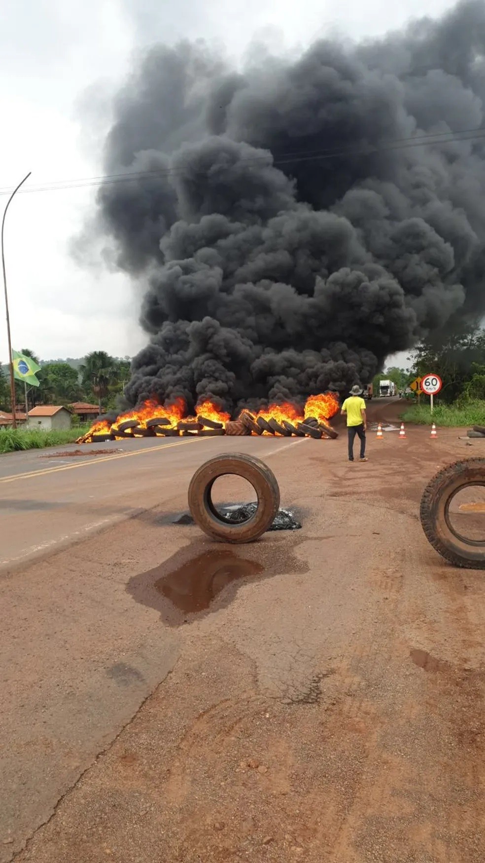 Tocantins tem oito pontos interditados por protestos